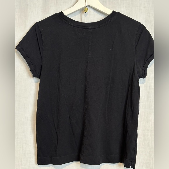 LOFT - Women's T-Shirt TOP SS Sz S "VINTAGE SOFT" - BLACK - Picture 7 of 11